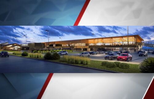 Redmond Airport terminal expansion rendering